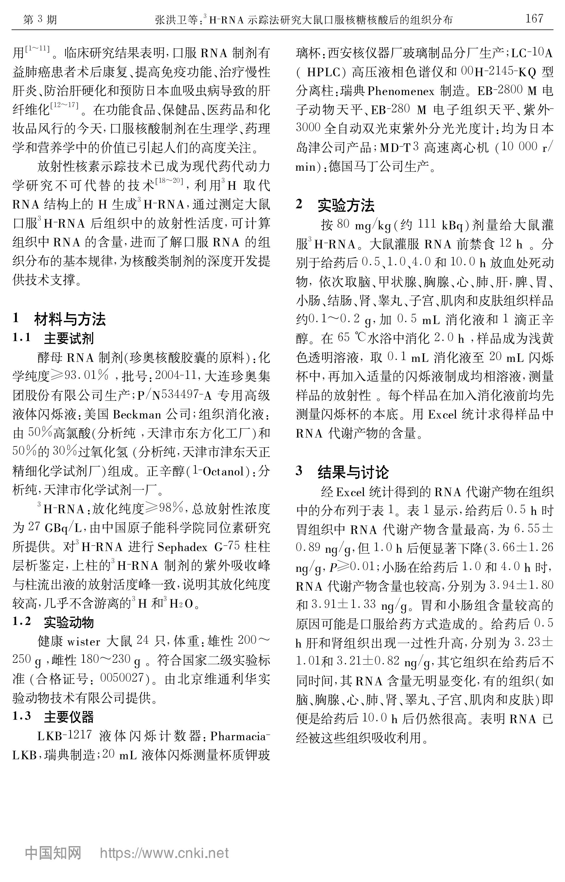 _3H-RNA示踪法研究大鼠口服核糖核酸后的组织分布_张洪卫 (1)-图片-1.jpg