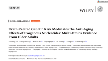 Urate-Related Genetic Risk Modulates the Anti-Aging Effects of Exogenous Nucleotides_ Multi-Omics Evidence From Older Adults